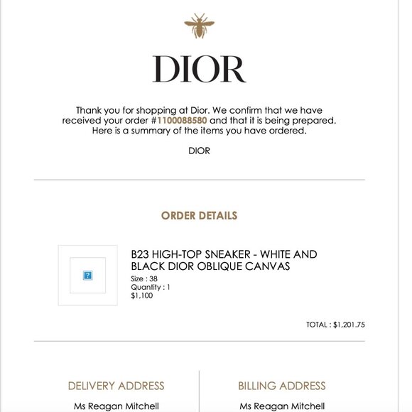 Dior Hightop Sneakers - Picture 6 of 10